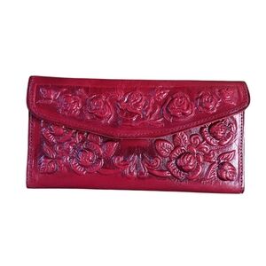 Hand Tooled Leather Wallet